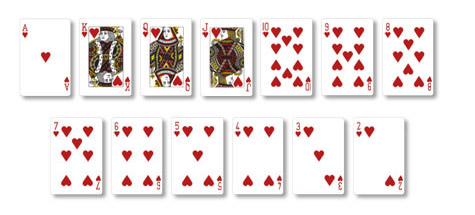 Orden letras poker card game